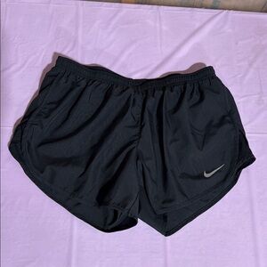 Nike Black Athletic Running Shorts Lightweight Elastic Waist